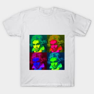 Pop Art - Ludwig van Beethoven T-Shirt